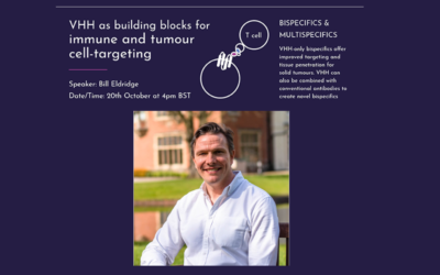 Upcoming Nature Webinar: VHH as building blocks for immune and tumour cell-targeting